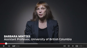 Quality use of medicines. Assistant Prof. Barbara Mintzes talks about appropriate prescribing of medicines. YouTube video