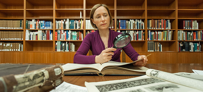 UBC English Prof. Mary Chapman found pioneering Chinese-American author Edith Eaton’s lost works -- one of the largest literary discoveries in 20 years. Martin Dee Photograph