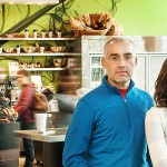 Just being in a green building makes people act more sustainably, say UBC Psych. Prof. Alan Kingstone, Alessandra DiGiacomo and David Wu. Martin Dee Photograph