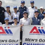 Men’s and Women’s golf win A.I.I. Conference Championship