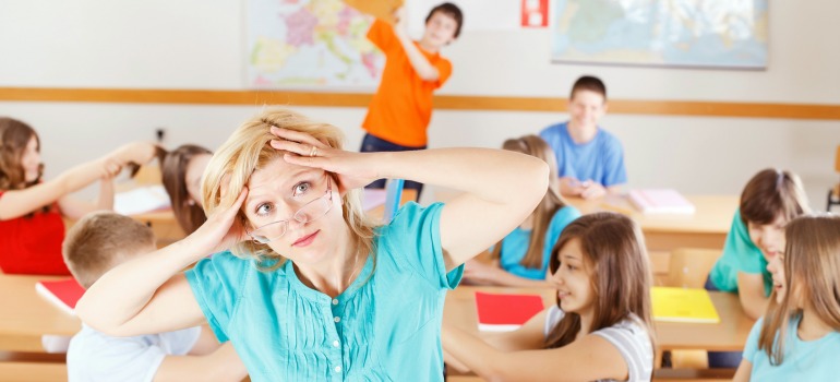 Stress contagion possible amongst students and teachers