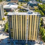 Structure of UBC’s tall wood building now complete