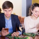 Researchers looking at the effect of smartphones on face-to-face social interactions found that people who used their devices while out for dinner with friends and family enjoyed themselves less than those who did not.