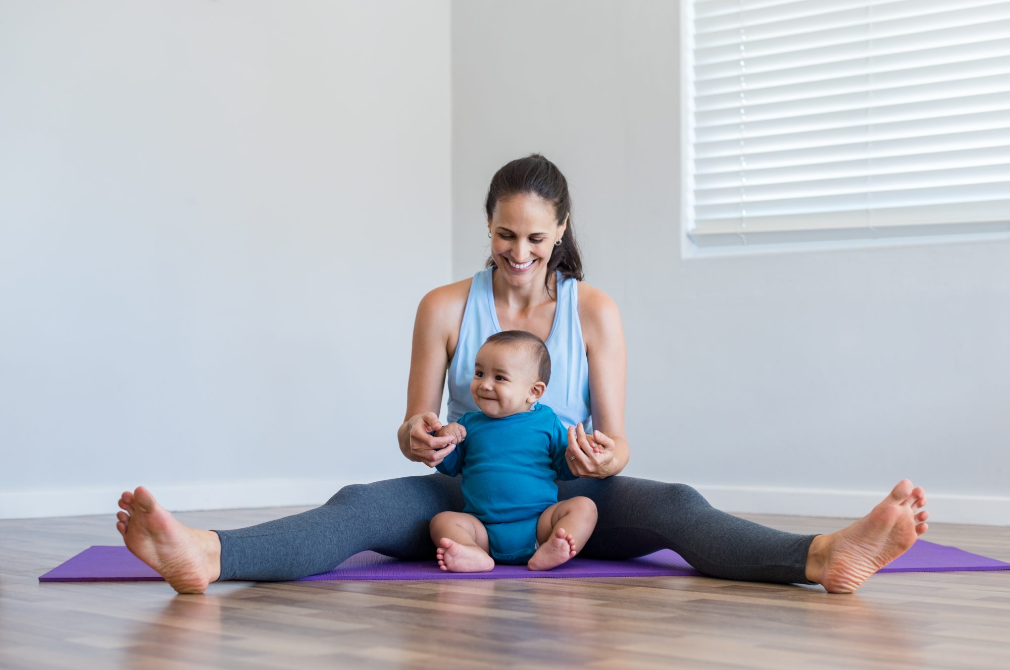 Getting enough exercise is crucial to the health of new moms