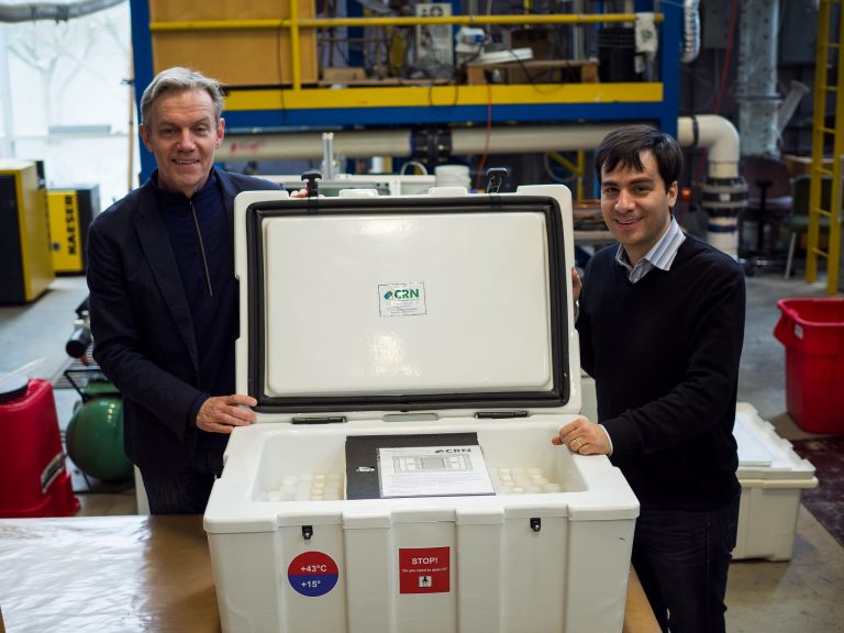 UBC-designed cooler combats vaccine spoilage in developing world