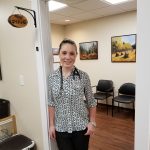 Dr. Mallory Quinn at her clinic in Smithers.