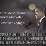 A 2012 U.S. political ad targeting then-president Barack Obama.
