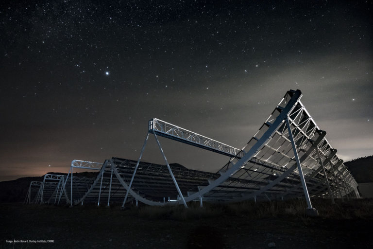 CHIME telescope detects second-ever repeating fast radio burst