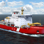 VardMarine designs icebreakersand ice-capable ships such as the Polar Icebreaker, currently proposed to be built by Seaspan. Credit: Vard