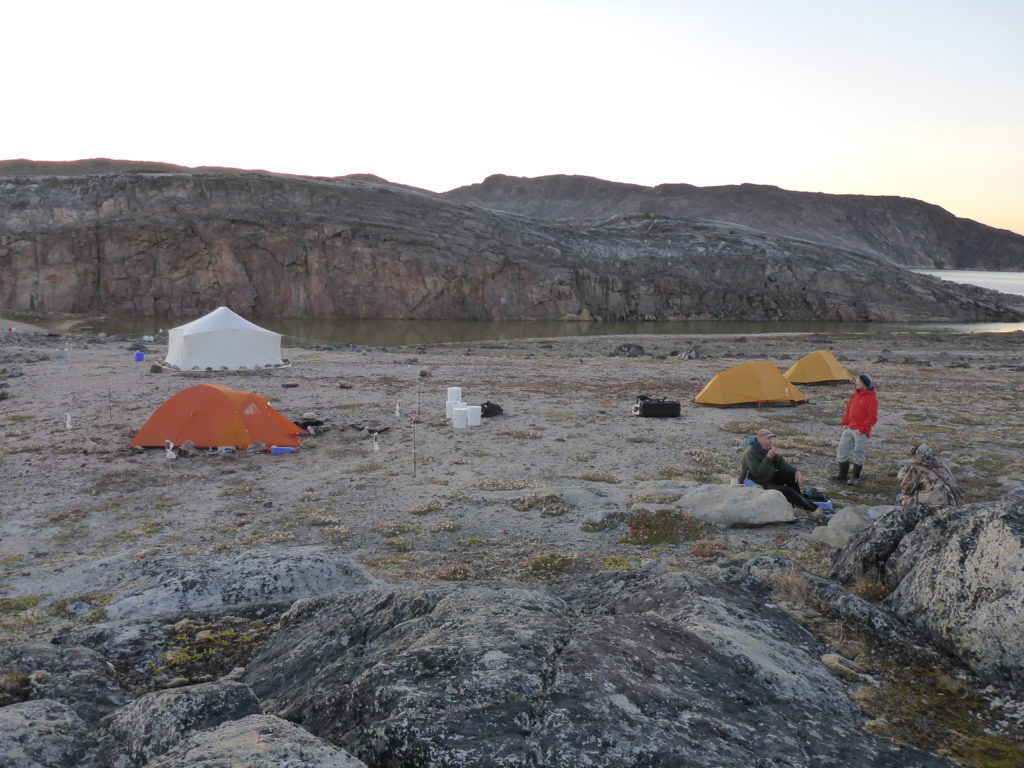 Campsite on Baffin Island