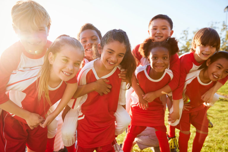 Science says when kids participate in team-based extracurricular activities, they have better mental health  