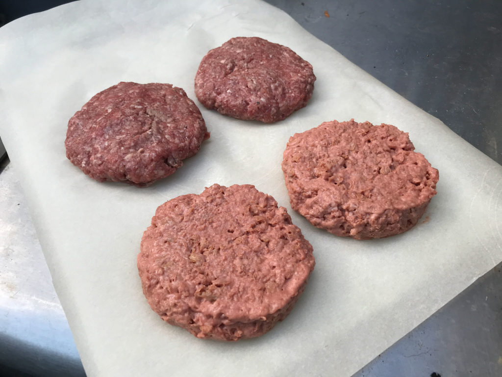 Beyond Meat burgers