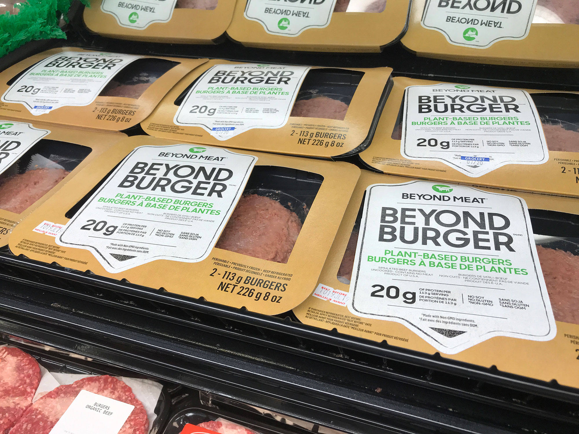 Beyond Meat 2 Plant Based Burgers