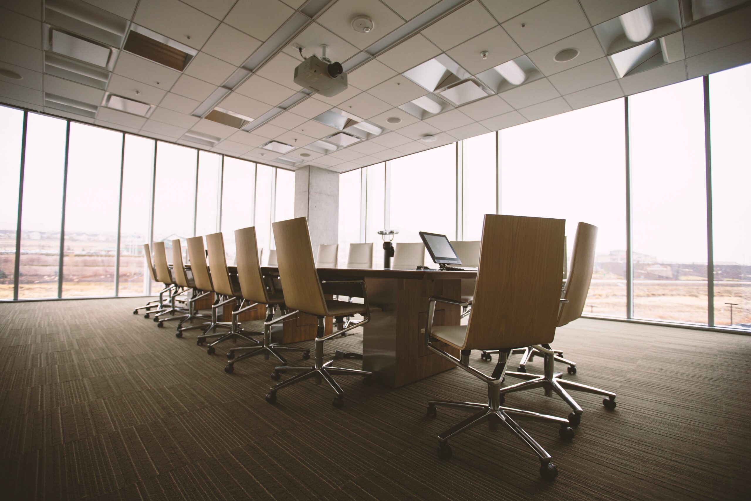 Corporate Boardroom Unsplash