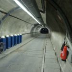 Tunnel at Laboratoire Souterrain à Bas Bruit (LSBB).