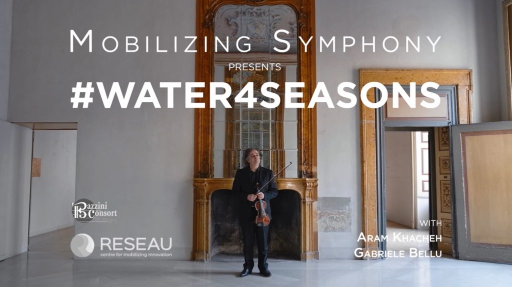RES’EAU Centre for Mobilizing Innovation is partnering up with the Italy-based symphony Bazzini Consort