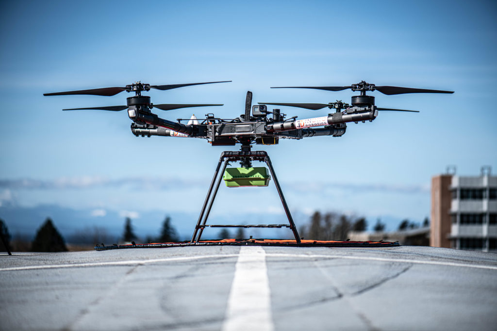 Canada’s first 5G drones fly over UBC