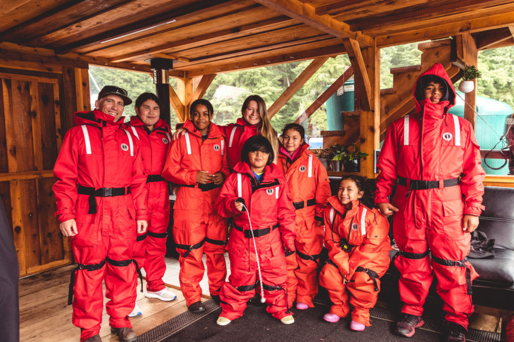 Salmon camps show youth Indigenous science at work