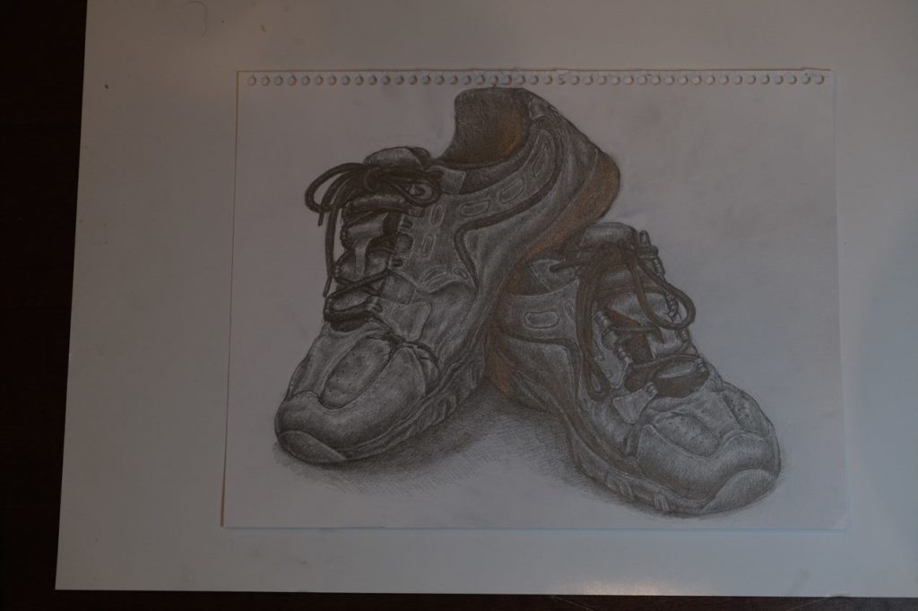 Sneakers sketch