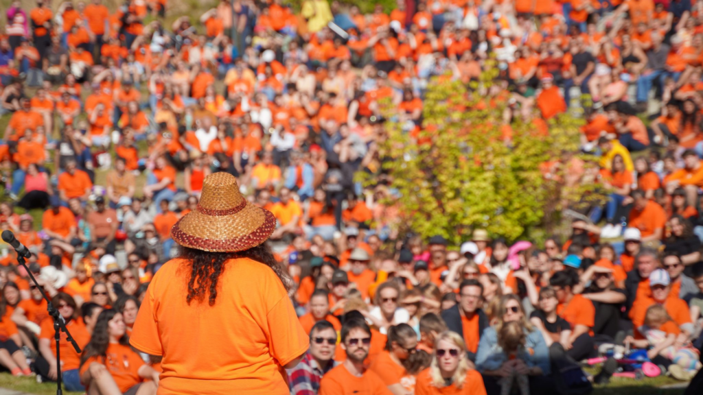 Orange Shirt Day,Intergernerational March,National Day for Truth and Reconciliation,Indian Residential School History and Dialogue Centre