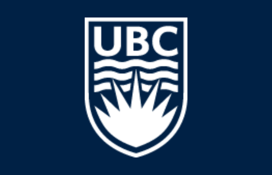 UBC crest logo in reverse