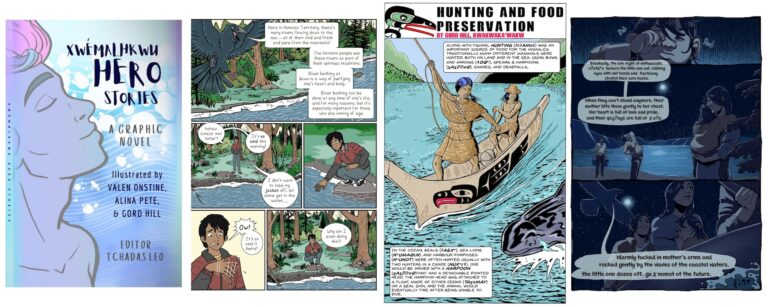 Graphic novel brings Xwémalhkwu (Homalco) Elders’ voices to a new generation
