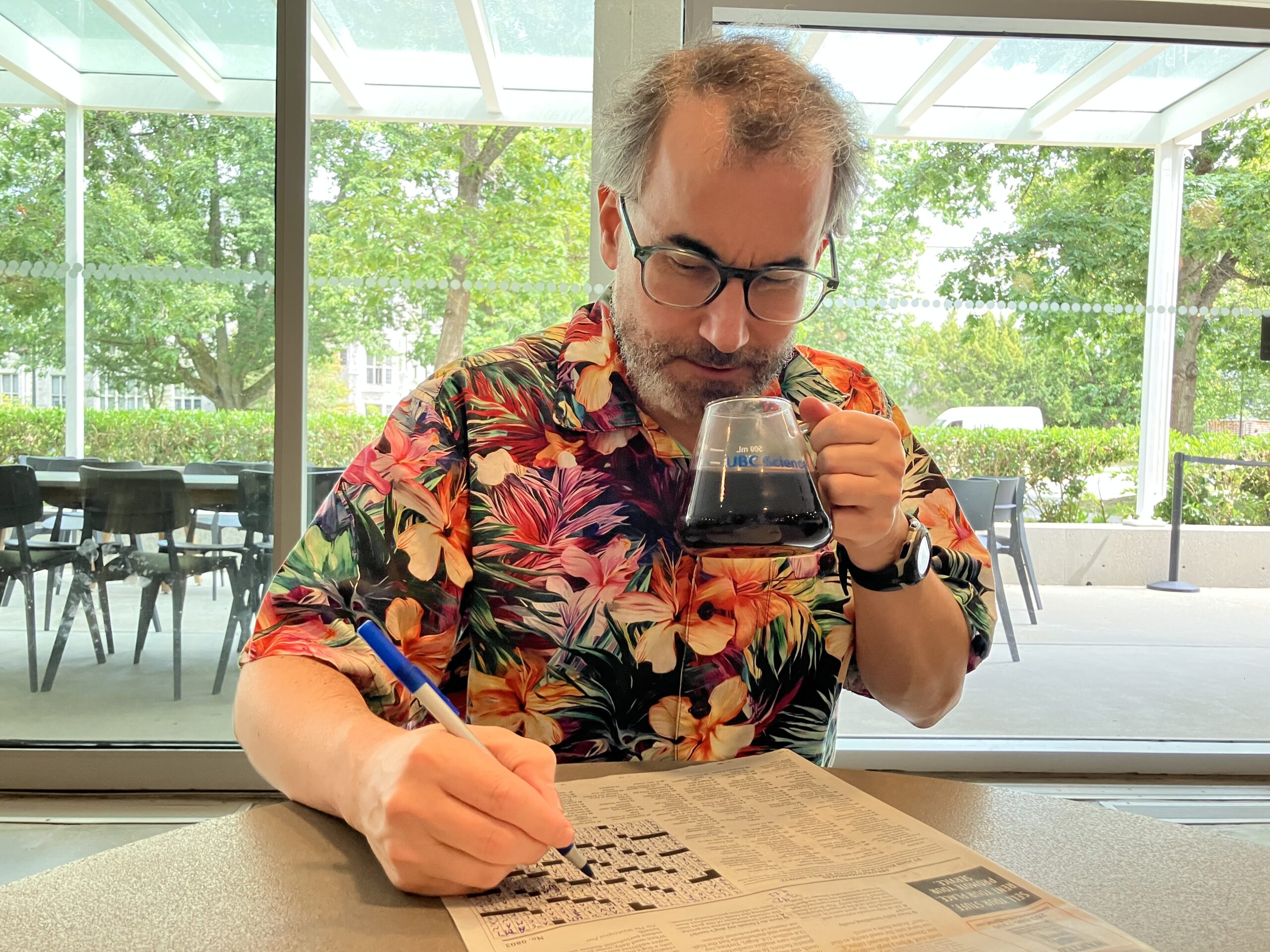 This scientist’s side hustle is creating crosswords for The New York Times